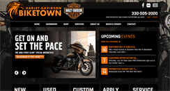 Desktop Screenshot of hdbiketown.com